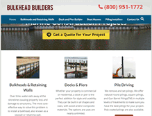 Tablet Screenshot of bulkheadbuilders.com